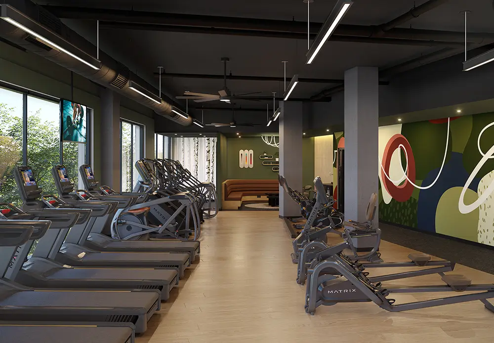 fitness center