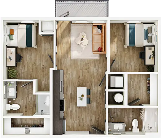 Floor plan B2
