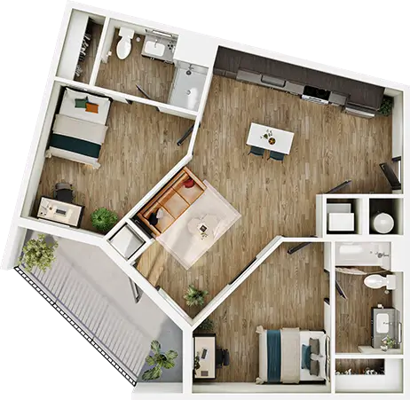 Floor plan B5