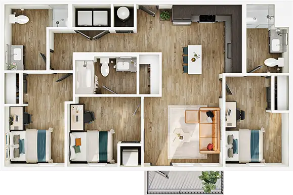 Floor plan C2