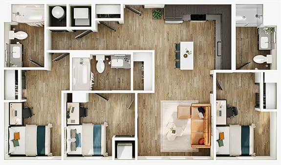 Floor plan C3