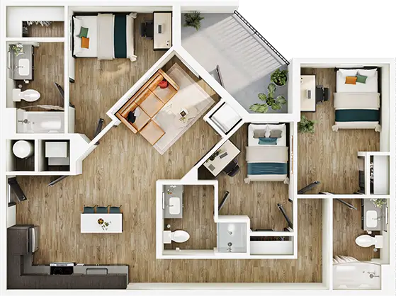 Floor plan C5