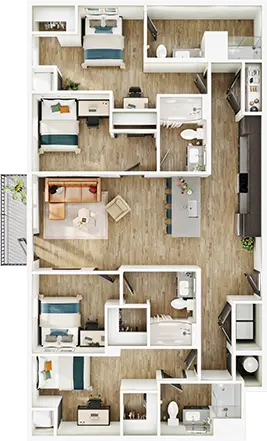 Floor plan D12