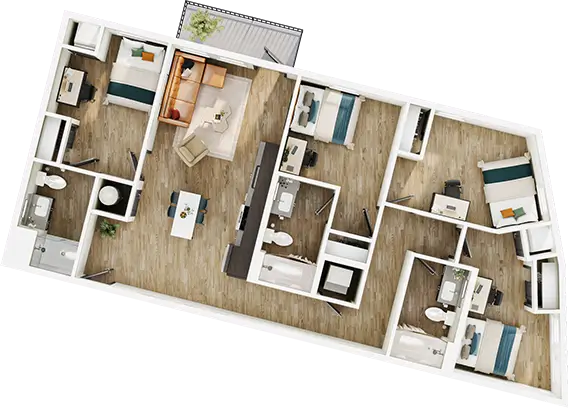Floor plan D3
